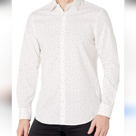 Express Slim Cotton Men's Shirt - Picture 1 of 5